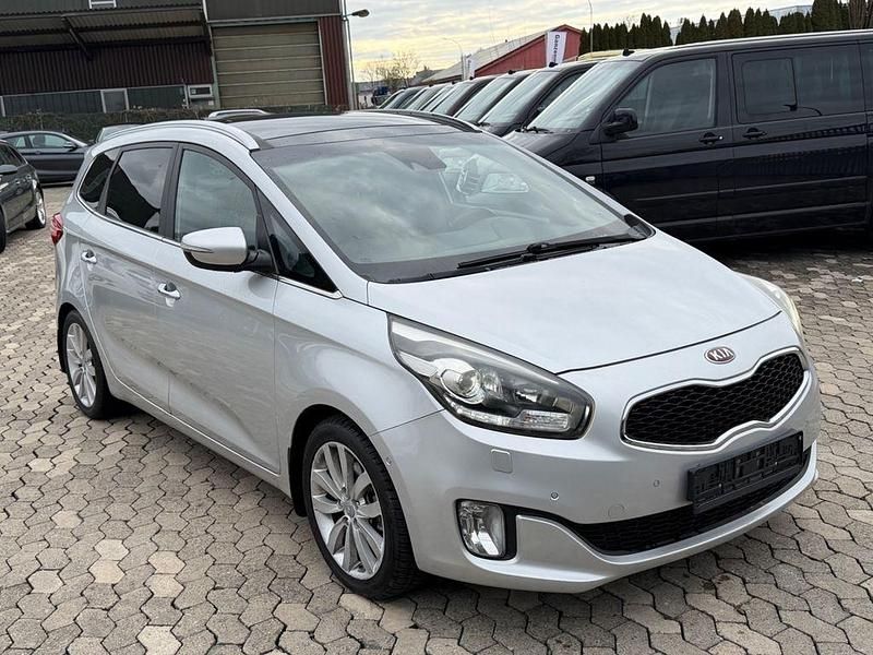 Gebraucht Kia Carens Edition 7 166 PS (122 kW) 2013 Silber Van / Kleinbus