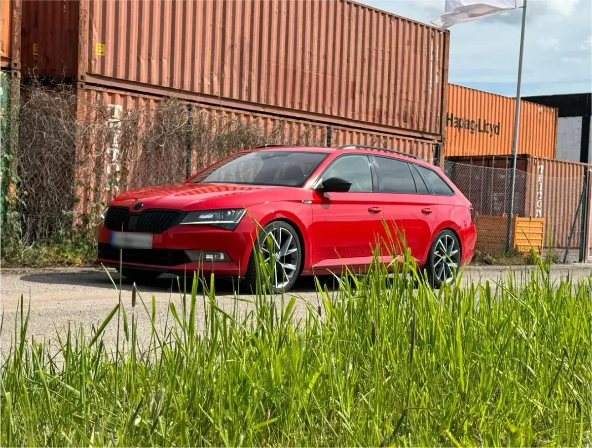 Gebraucht Skoda Superb SportLine 360 PS (264 kW) 2017 Rot Kombi