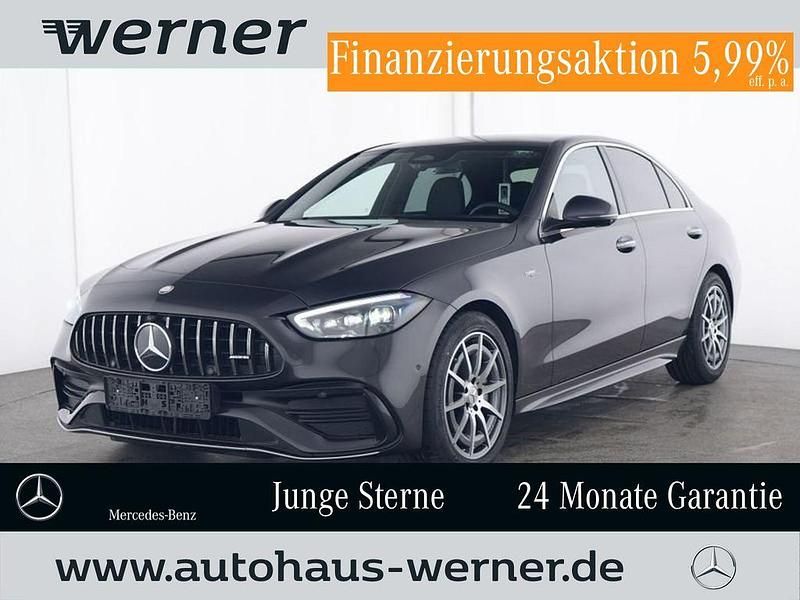 Lack graphitgrau Gebraucht 2024 Mercedes C43 AMG AMG Limousine | 57.875 € (Guter Preis) - Bild 1/4