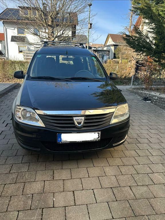 Gebraucht Dacia Logan MCV 84 PS (61 kW) 2010 Schwarz Van / Kleinbus