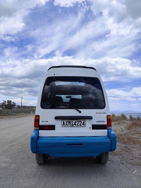 Gebraucht Subaru Libero 54 PS (39 kW) 1998 Weiß Van / Kleinbus