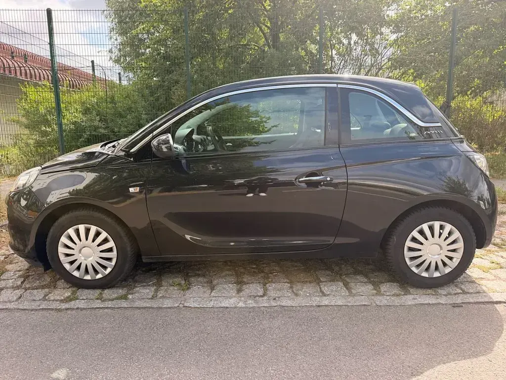 Gebraucht Opel Adam 69 PS (50 kW) 2014 Schwarz Kleinwagen