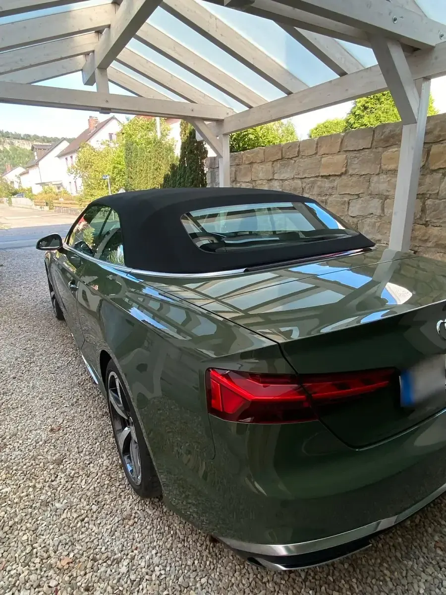 Gebraucht Audi A5 Cabriolet S-Line 265 PS (194 kW) 2023 Grün Cabrio