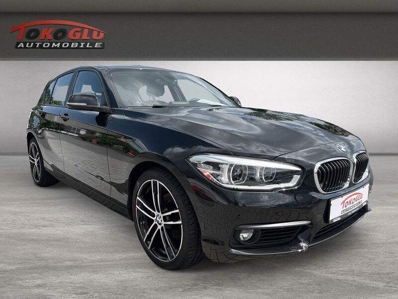 Schwarz Gebraucht 2018 BMW 118 Advantage Kleinwagen | 13.490 € (Fairer Preis) - Bild 1/4