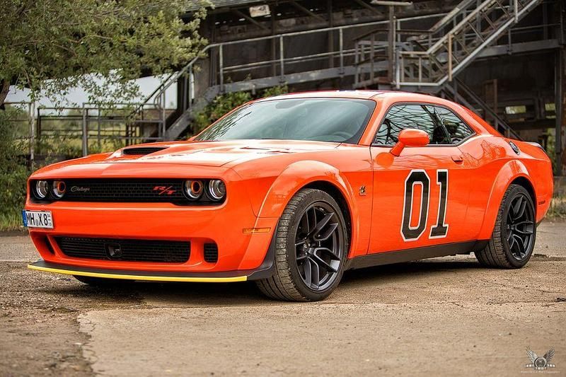 Orange Gebraucht 2019 Dodge Challenger Coupé | 43.000 € - Bild 1/4