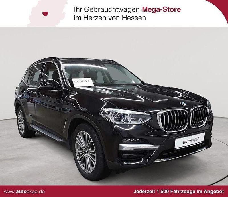 Saphirschwarz metallic Gebraucht 2021 BMW X3 Luxury Line SUV | 30.790 € (Guter Preis) - Bild 1/4