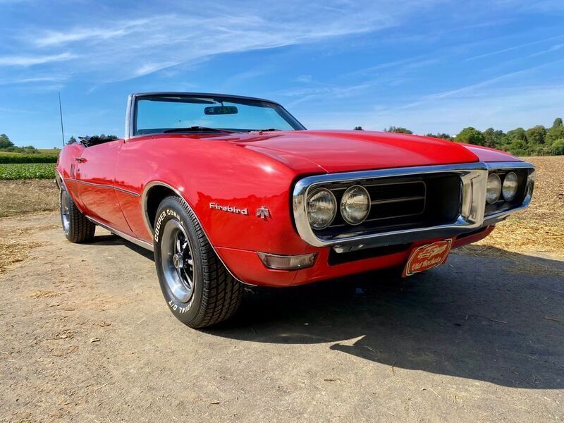 Rot Gebraucht 1968 Pontiac Firebird Cabrio | 39.900 € - Bild 1/4