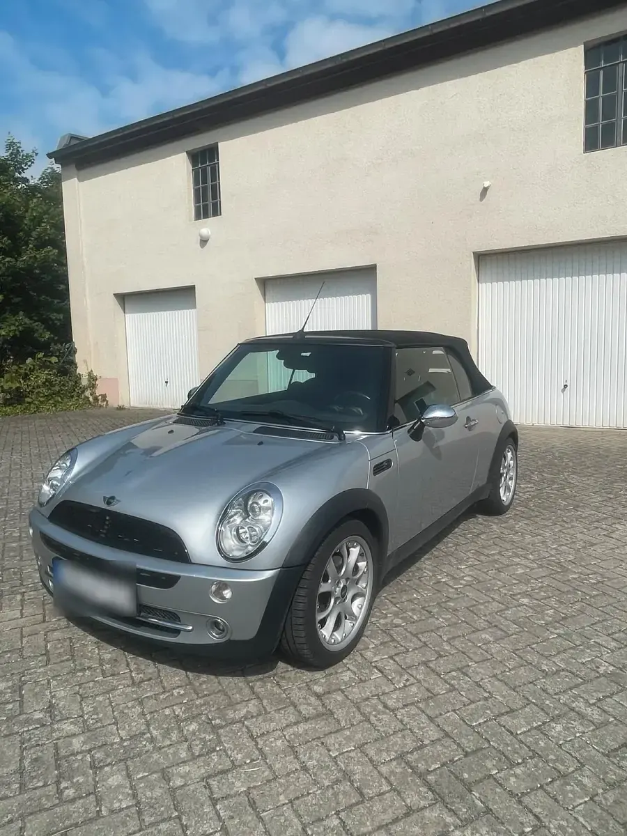 Occasion Mini Cooper Cabriolet 116 PK (85 kW) 2007 Zilver Cabriolet