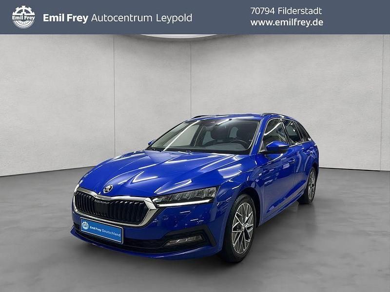 Energyblau uni Gebraucht 2022 Skoda Octavia Tour Kombi | 21.890 € (Fairer Preis) - Bild 1/4