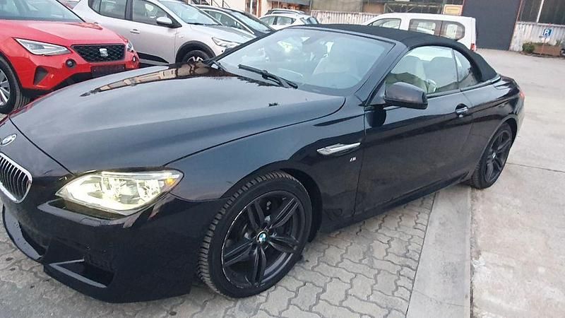Schwarz Gebraucht 2014 BMW 640 Cabriolet M Sport Cabrio | 25.500 € (Fairer Preis) - Bild 1/4