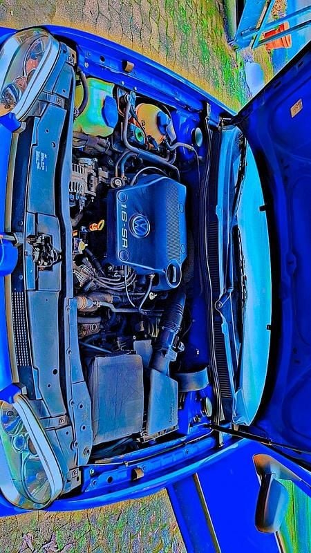 Gebraucht VW Golf III 101 PS (74 kW) 1999 Blau Kleinwagen