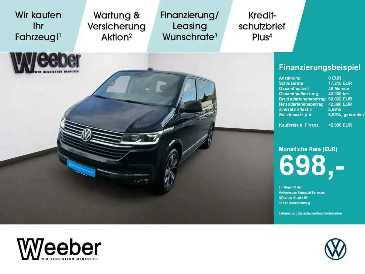 Brugt VW Multivan Generation Six 204 HK (150 kW) 2022 MPV