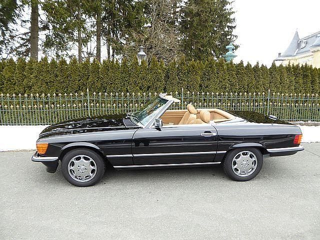 Gebraucht Mercedes 560 227 PS (166 kW) 1987 Schwarz Cabrio