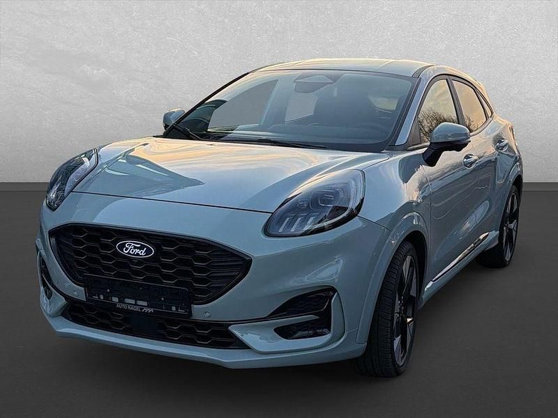 Cactus grey (metallic) Gebraucht 2024 Ford Puma ST-Line X Limousine | 23.990 € (Etwas zu teuer) - Bild 1/4