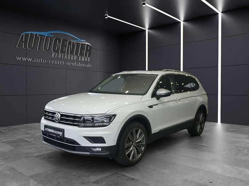 Weiß Gebraucht 2018 VW Tiguan Allspace Highline SUV | 23.980 € (Fairer Preis) - Bild 1/4