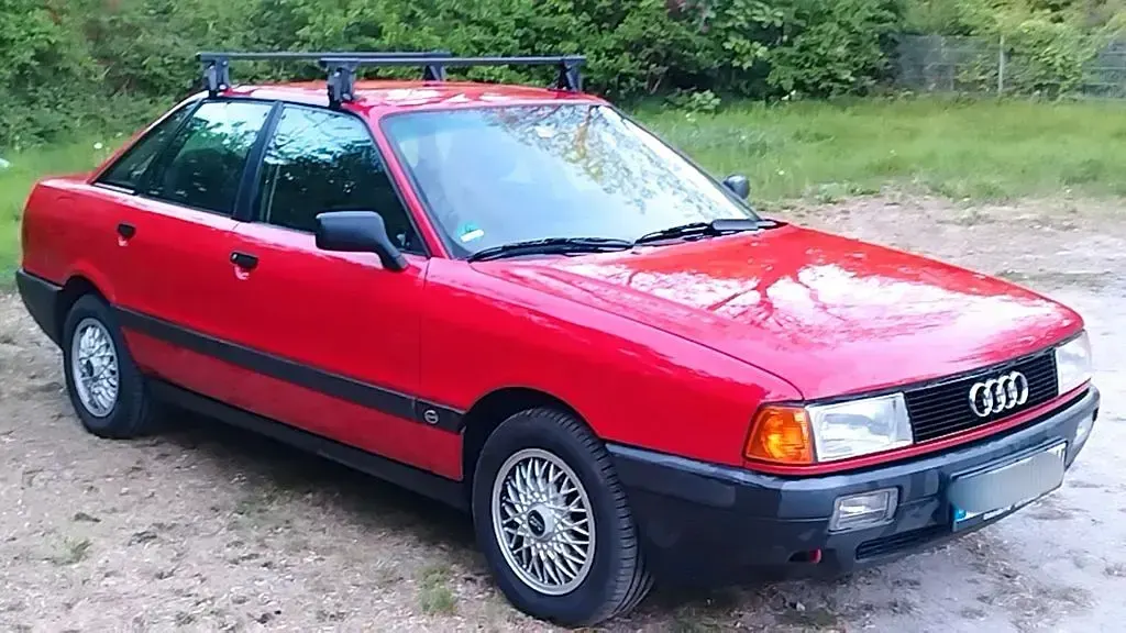Gebraucht Audi 80 90 PS (66 kW) 1991 Rot Limousine