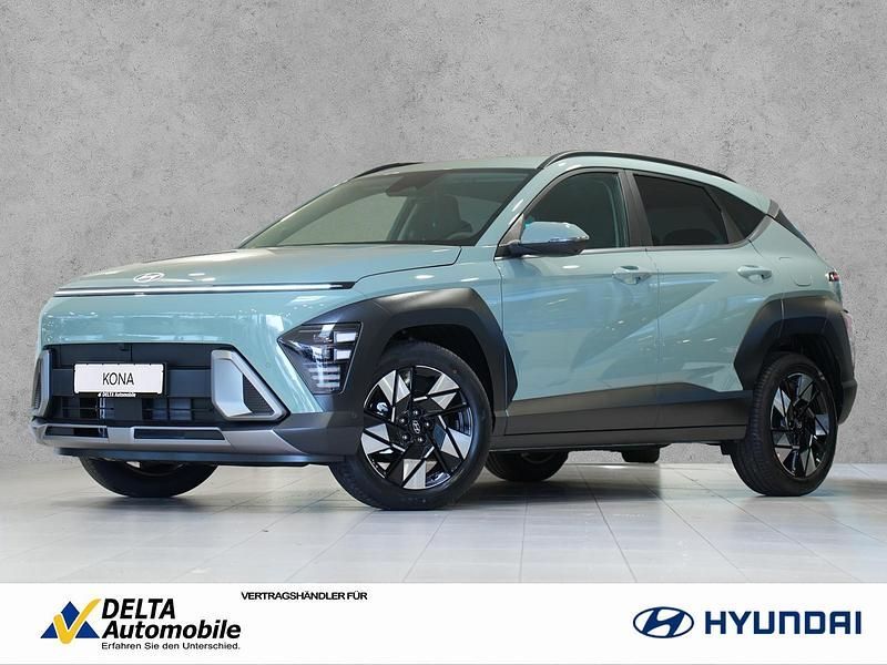Neu Hyundai Kona Prime 150 PS (110 kW) 2025 Mirage green / sol SUV