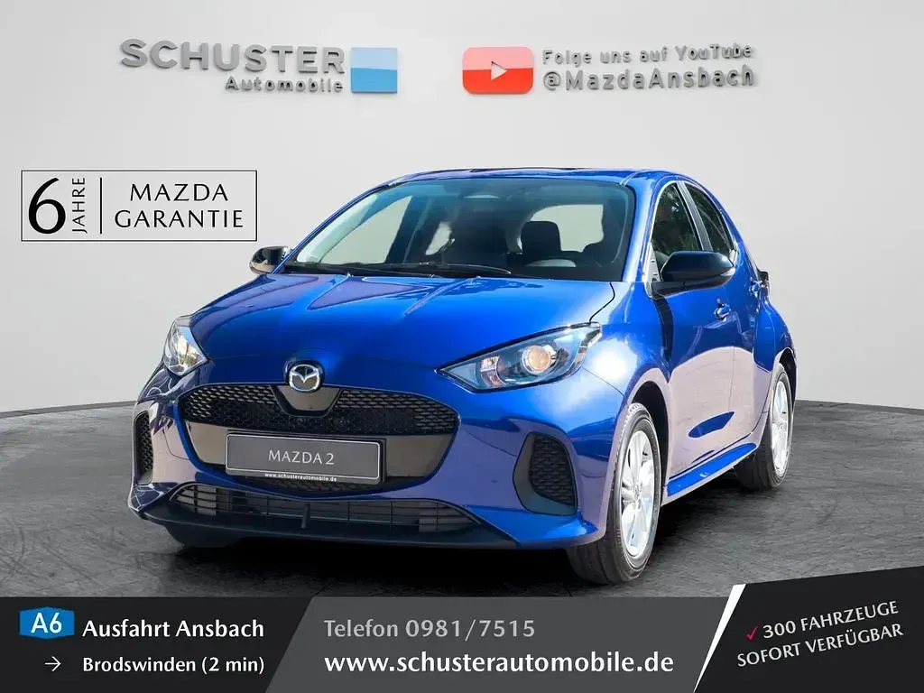 Gebraucht Mazda 2 Center-Line 116 PS (85 kW) 2024 Schwarz Limousine
