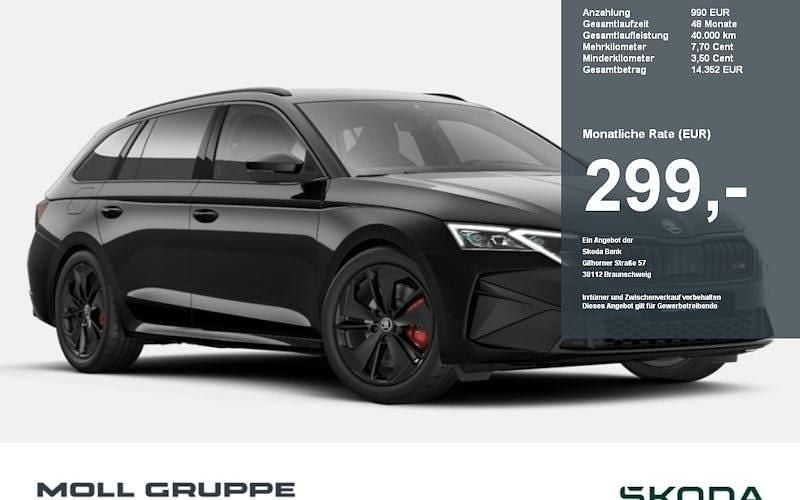 Schwarz Neu 2025 Skoda Octavia RS Kombi | 44.490 € (Fairer Preis) - Bild 1/2