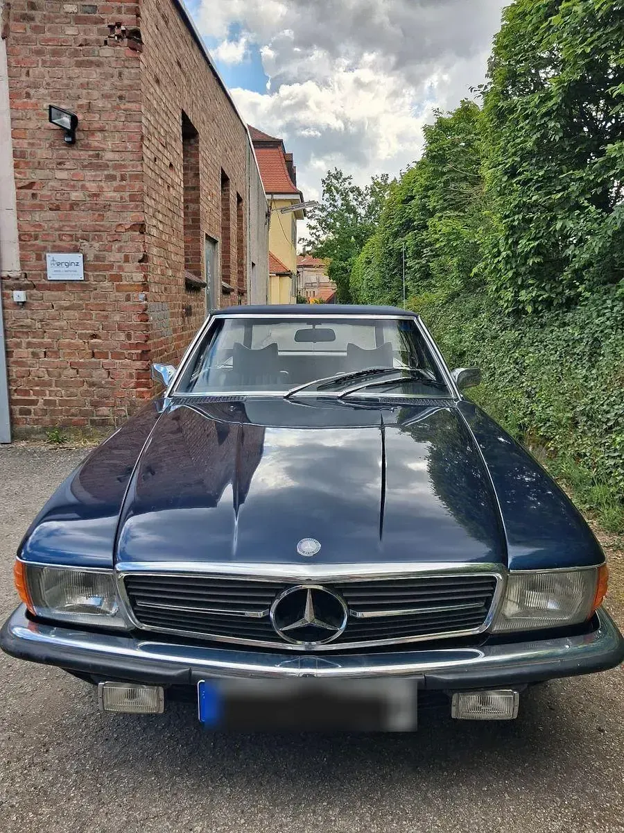 Gebraucht Mercedes SL350 200 PS (147 kW) 1971 Blau Cabrio