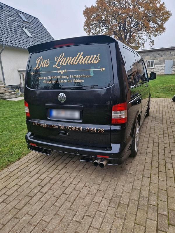 Usata VW T5 Highline 2005 Nero Furgone