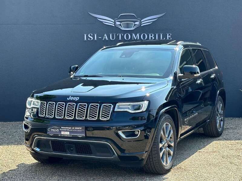 Diamond black crystal p/c Gebraucht 2019 Jeep Grand Cherokee Overland SUV | 25.900 € (Fairer Preis) - Bild 1/4