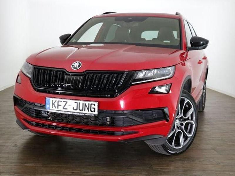 Rot Gebraucht 2019 Skoda Kodiaq RS SUV | 32.990 € (Fairer Preis) - Bild 1/4