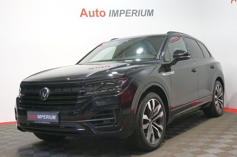 Deep black perleffekt Gebraucht 2021 VW Touareg R-line SUV | 54.990 € (Teuer) - Bild 1/4