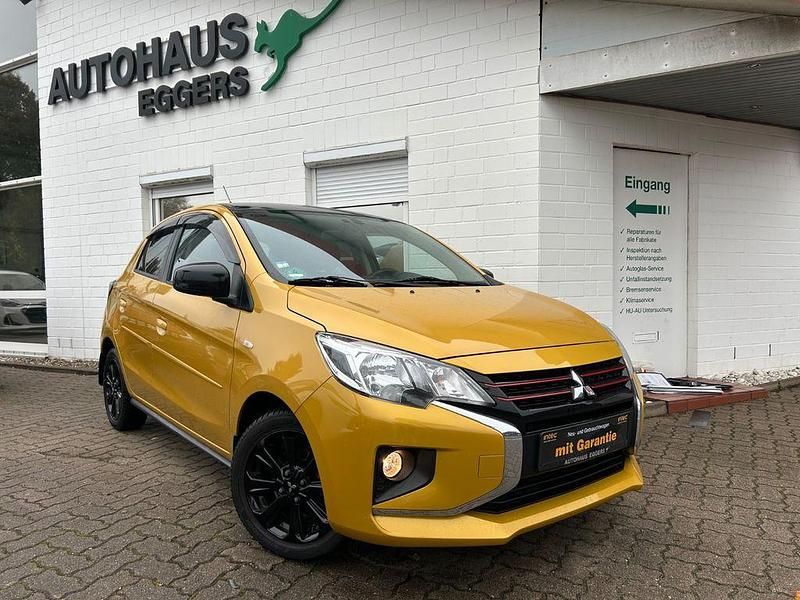 Gold Gebraucht 2022 Mitsubishi Space Star Spirit+ Kleinwagen | 12.950 € (Fairer Preis) - Bild 1/4