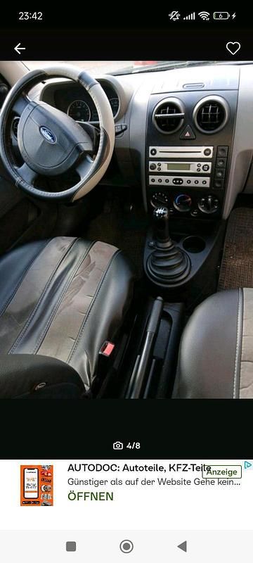 Gebraucht Ford Fusion 70 PS (51 kW) 2004 Silber Kleinwagen