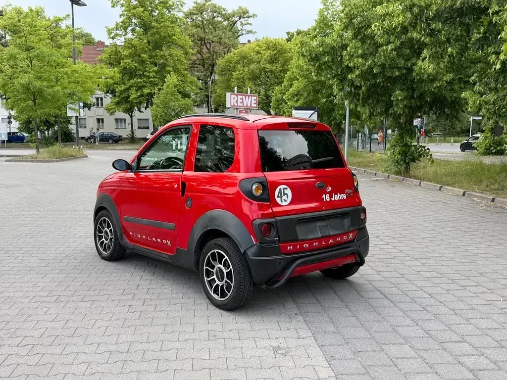 Gebraucht Microcar M.Go 2017 Rot Kleinwagen