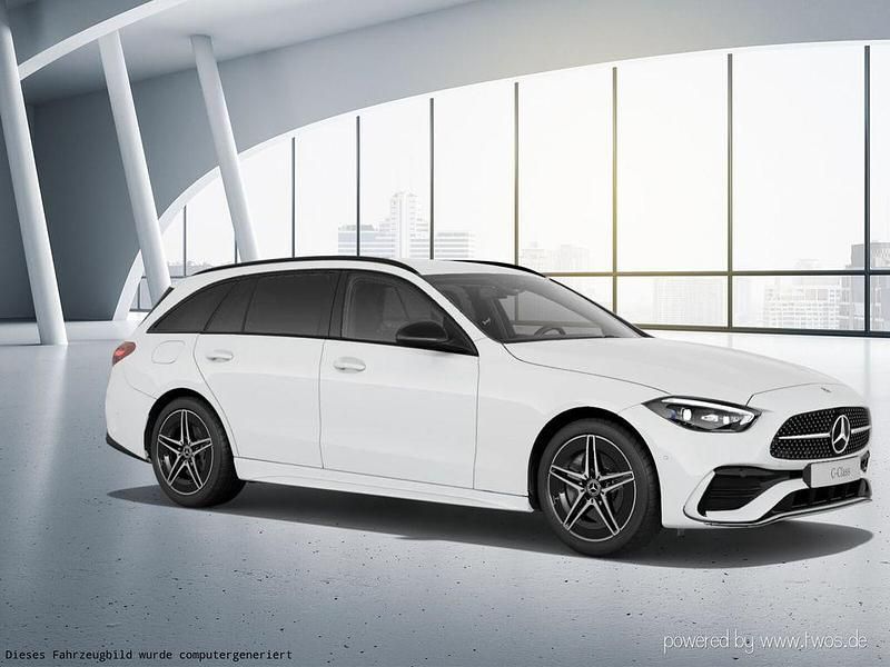 Gebraucht Mercedes C300e Advanced Plus 313 PS (230 kW) 2025 Unilack polarweiß Kombi