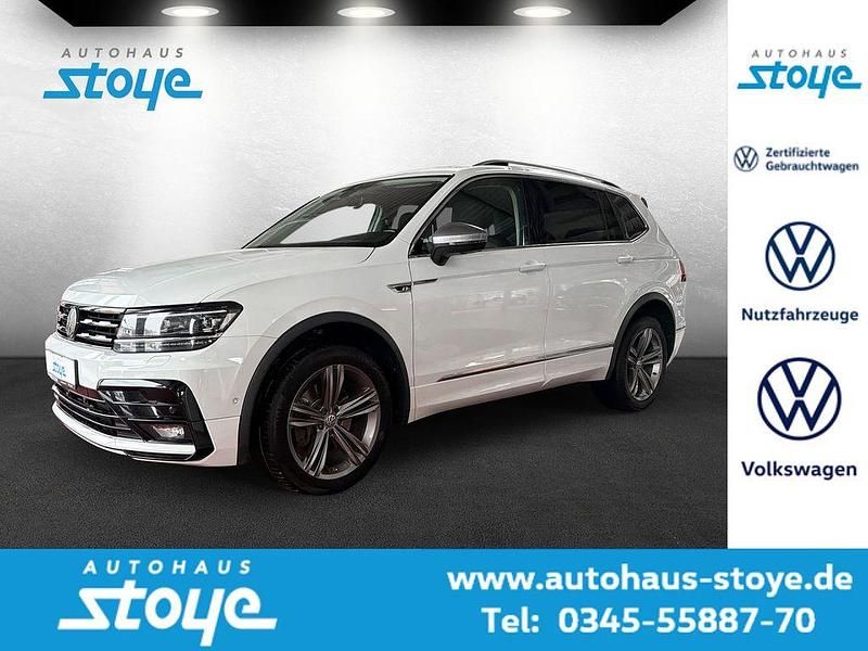 Gebraucht VW Tiguan Allspace R-line 190 PS (139 kW) 2019 Weiß SUV