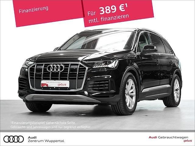 Mythosschwarz metallic Gebraucht 2022 Audi Q7 Ambiente SUV | 52.889 € (Fairer Preis) - Bild 1/3