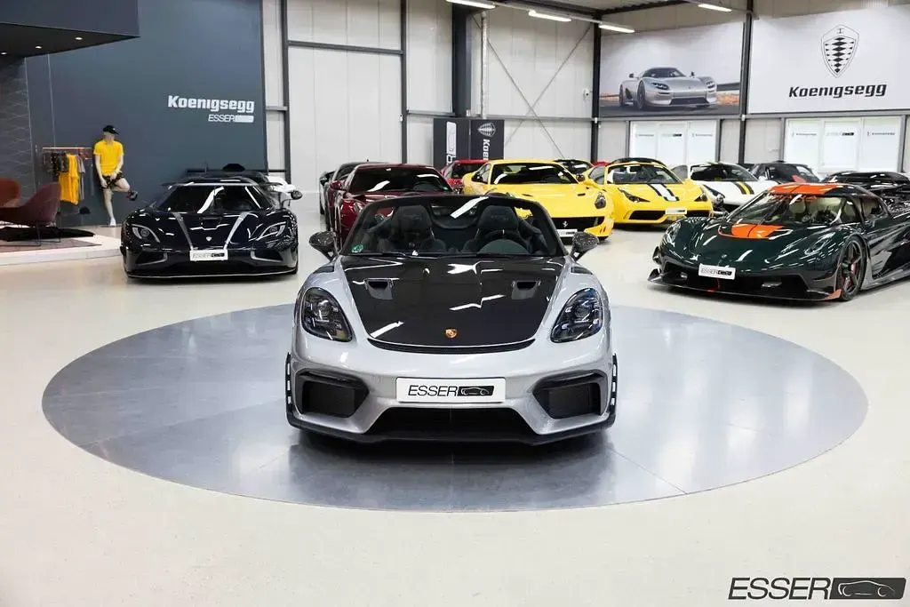Gebraucht Porsche 718 Spyder 500 PS (367 kW) 2024 U21v gtsilbermetallic Cabrio