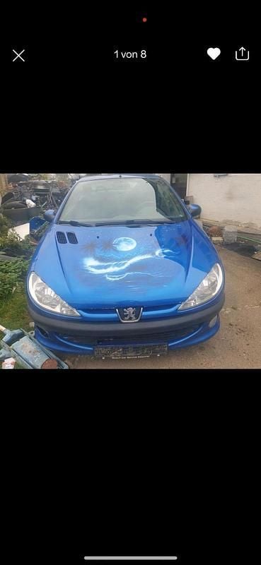 Gebraucht 2001 Peugeot 206 CC Cabrio | 300 € (Superpreis) - Bild 1/3