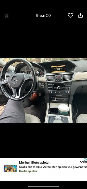 Gebraucht Mercedes E350 231 PS (169 kW) 2010 Schwarz Limousine