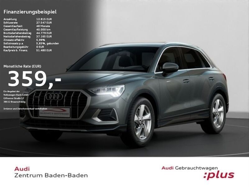 Grau Gebraucht 2025 Audi Q3 Advanced Plus SUV | 51.480 € (Teuer) - Bild 1/4