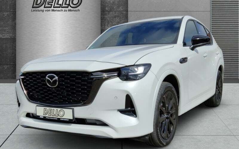 Weiß Gebraucht 2025 Mazda CX-60 Homura-Line SUV | 54.980 € (Etwas zu teuer) - Bild 1/4