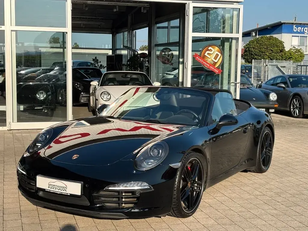 Gebraucht Porsche 911 Carrera S Cabriolet Chrono 400 PS (294 kW) 2014 Schwarz Cabrio