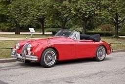 Gebraucht Jaguar XK 223 PS (164 kW) 1960 Rot Cabrio