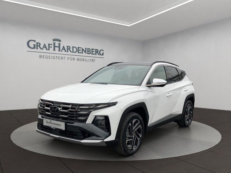 Atlas white / sol Gebraucht 2025 Hyundai Tucson Prime SUV | 38.990 € (Guter Preis) - Bild 1/4