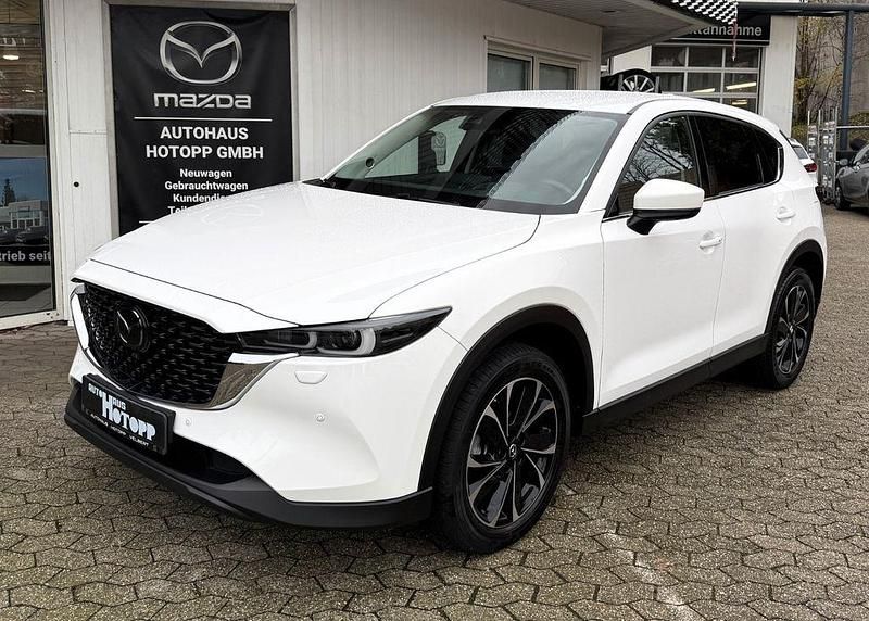 Weiß Gebraucht 2022 Mazda CX-5 Sports-Line SUV | 27.995 € (Guter Preis) - Bild 1/4