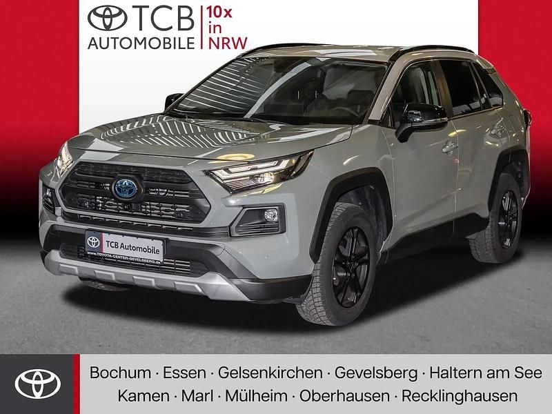 Urbankhaki / dach dynamic grey Gebraucht 2023 Toyota RAV4 Hybrid SUV | 43.799 € (Teuer) - Bild 1/4