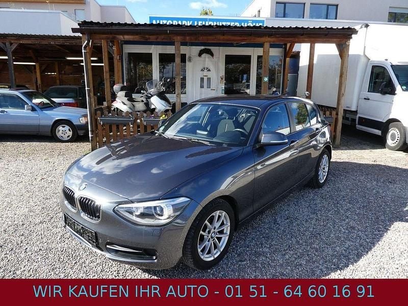 Grau Gebraucht 2012 BMW 116 Sport Line Kleinwagen | 6.990 € (Guter Preis) - Bild 1/4