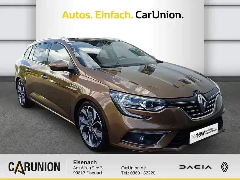 Gebraucht Renault Mégane IV Intens 132 PS (97 kW) 2018 Braun Limousine