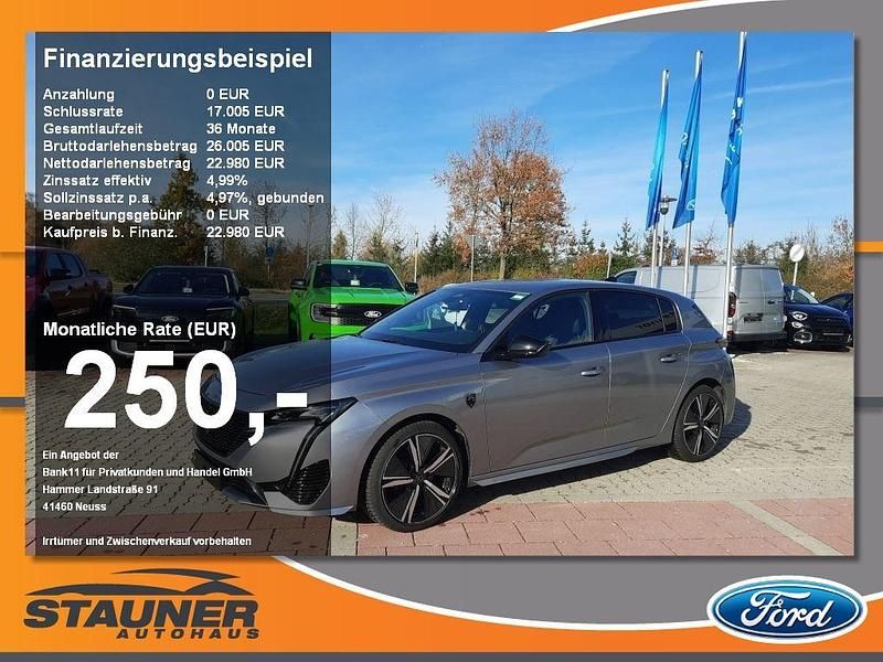 Lack grau artense/typ aussenve Gebraucht 2024 Peugeot 308 GT Limousine | 22.780 € (Superpreis) - Bild 1/4