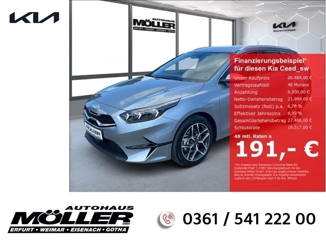 Silber Neu 2025 Kia Ceed Sportswagon Style Kombi | 28.489 € (Fairer Preis) - Bild 1/4