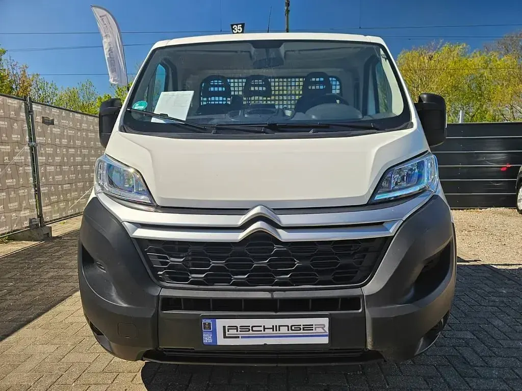 Gebraucht Citroën Jumper 140 PS (102 kW) 2021 Lack weiss banquisedeckende la Van / Kleinbus