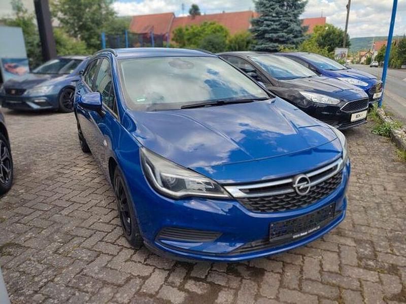 Blau Gebraucht 2018 Opel Astra Business Kombi | 9.900 € (Fairer Preis) - Bild 1/4